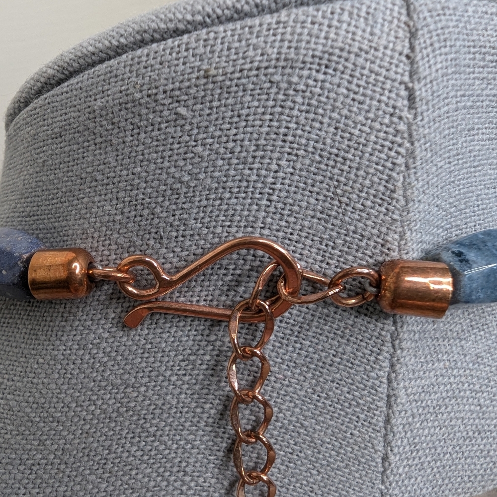 Jay King Dtr Sodalite Copper Statement Necklace - image 7